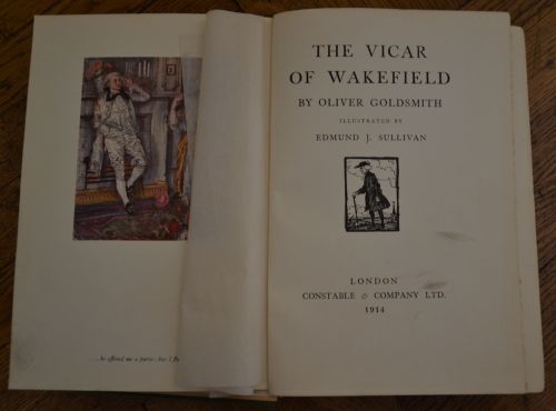 Goldsmith, Oliver  illustraties Edmund J. Sullivan - THE VICAR OF WAKEFIELD