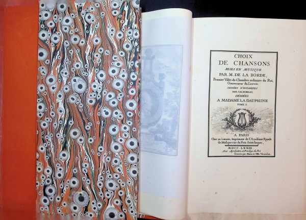 M. De La Borde - Choix de Chansons Mises en Musique 4 volumes