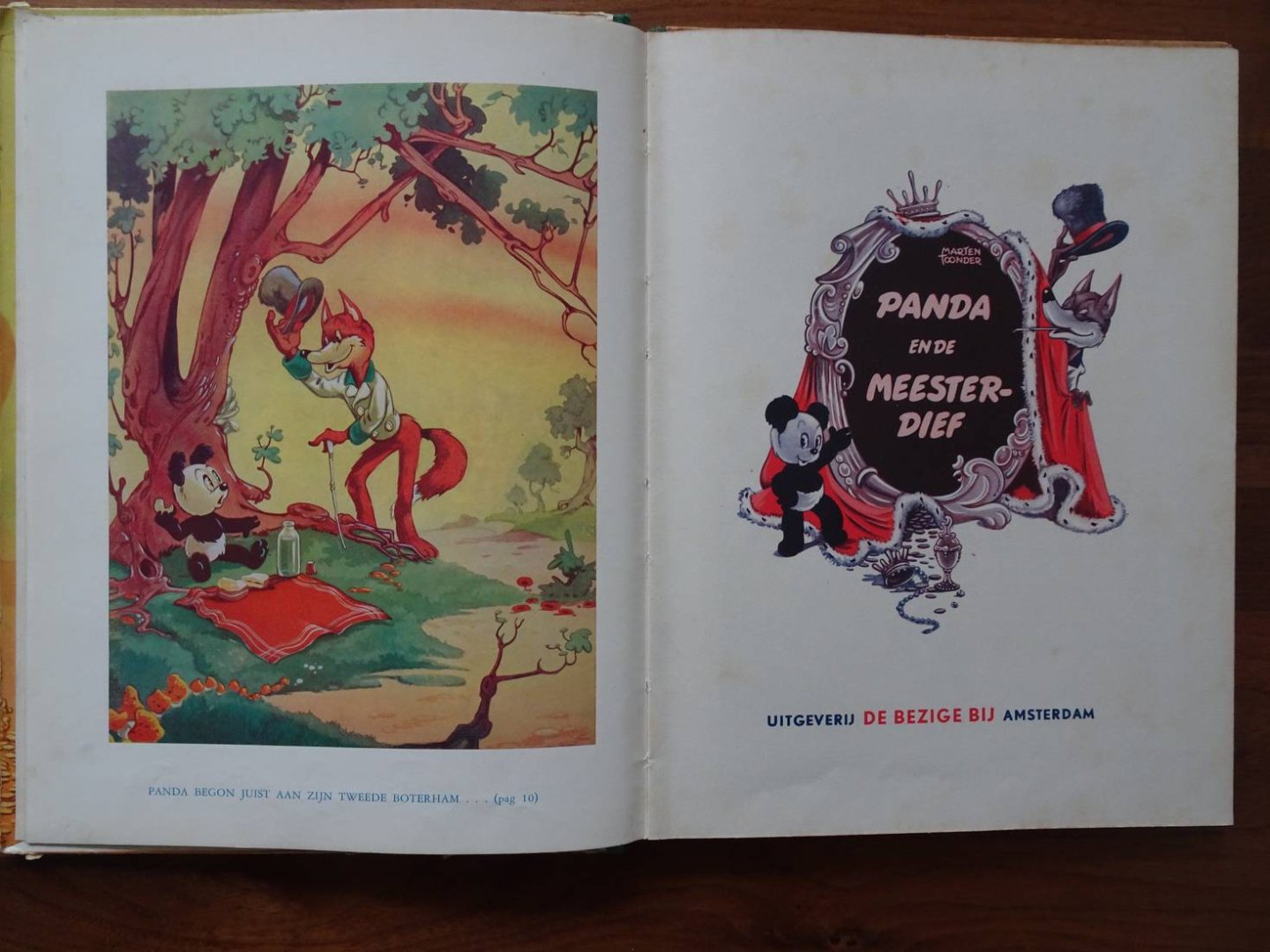 Toonder, Marten. - Panda en de Meesterdief.