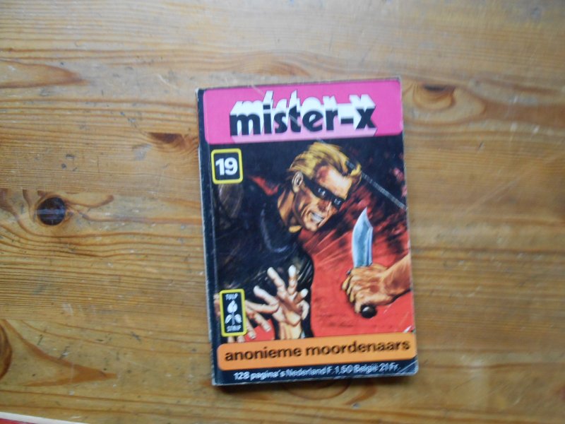  - Mister x no 19-Anonieme moordenaars