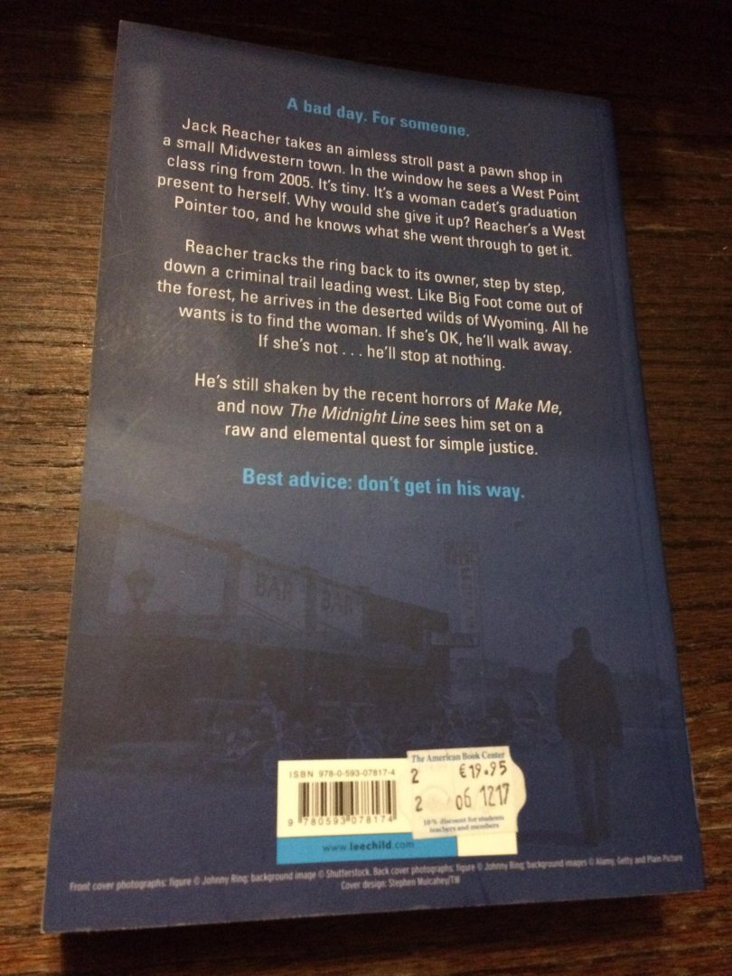 Child, Lee - Child*The Midnight Line