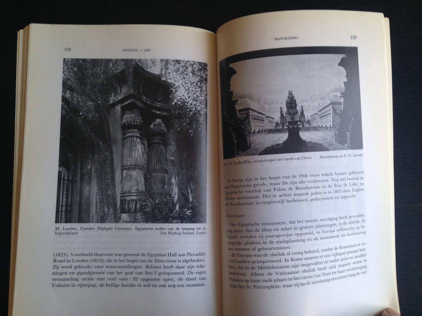  - Egypte, Bereisd, beroofd, bewaard, beschreven, Bulletin Phoenix Jubileumnummer bij de jubileumtentoonstelling 1933-1983