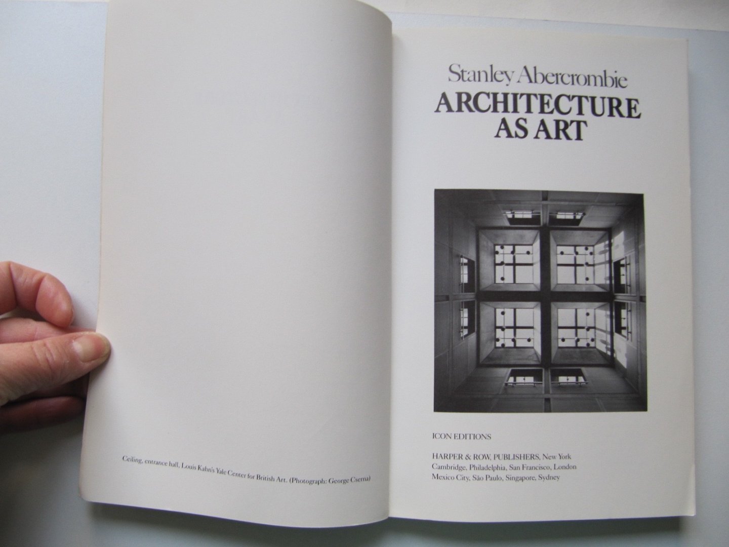 S. Abercromble - Architecture as art