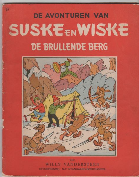 Vandersteen,Willy - Suske en Wiske de brullende berg