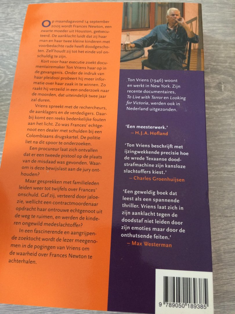 Vriens - De Texaanse kindermoorden / op zoek naar de onschuld van een geexecuteerde moeder