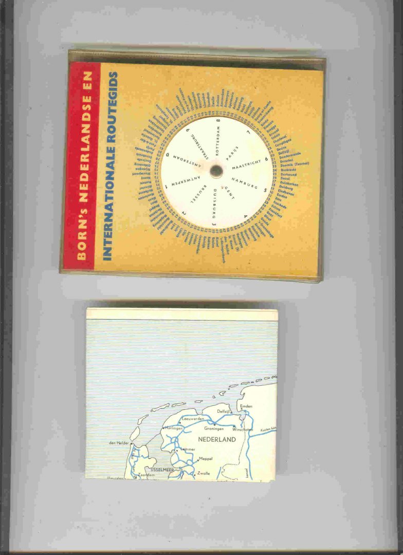  - Born's Nederlandse en internationale routegigds 1962