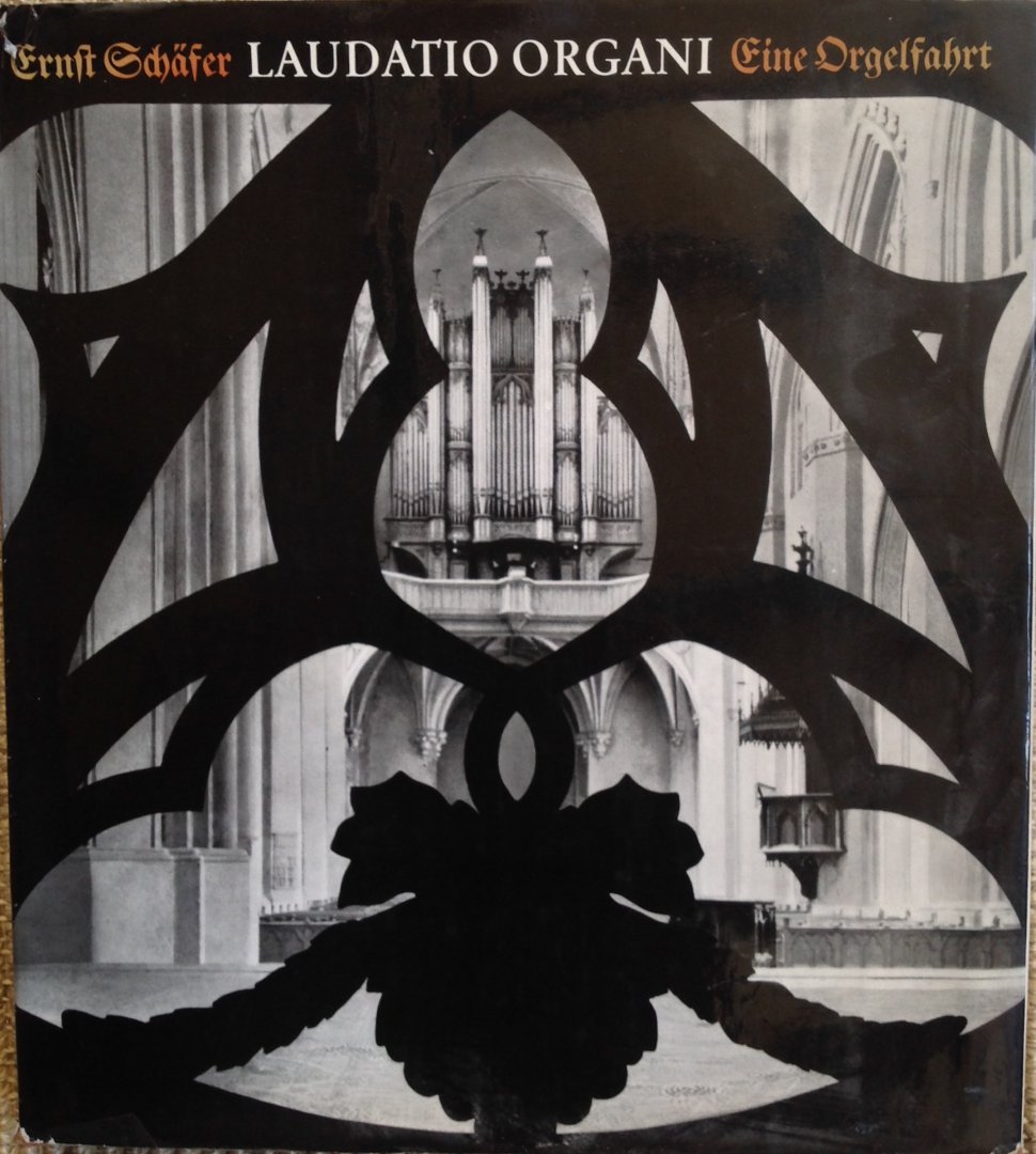 Schäfer, Ernst - Laudatio Organi, eine irgelfahrt von der Ostsee bis zum Erzgebirge, zwart-wit fotoboek