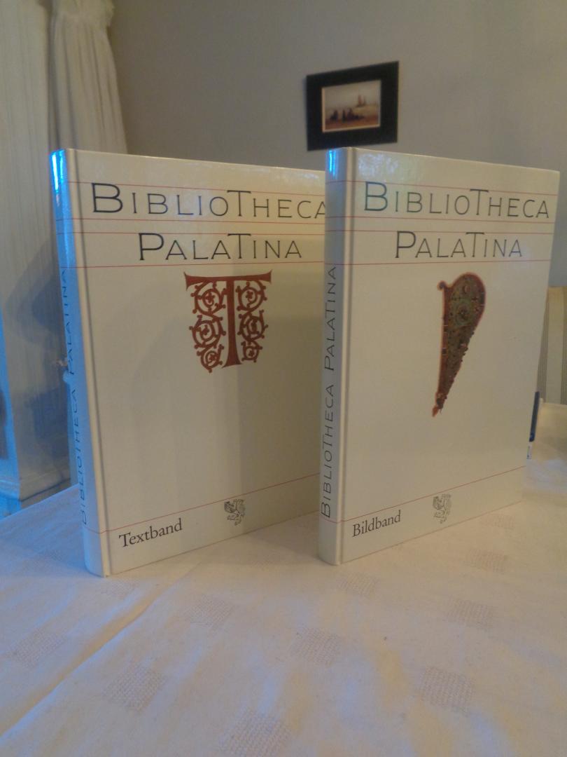 Mittler, Elmar (e,a,) - Bibliotheca Palatina : (twee delen) Textband  +  Bildband