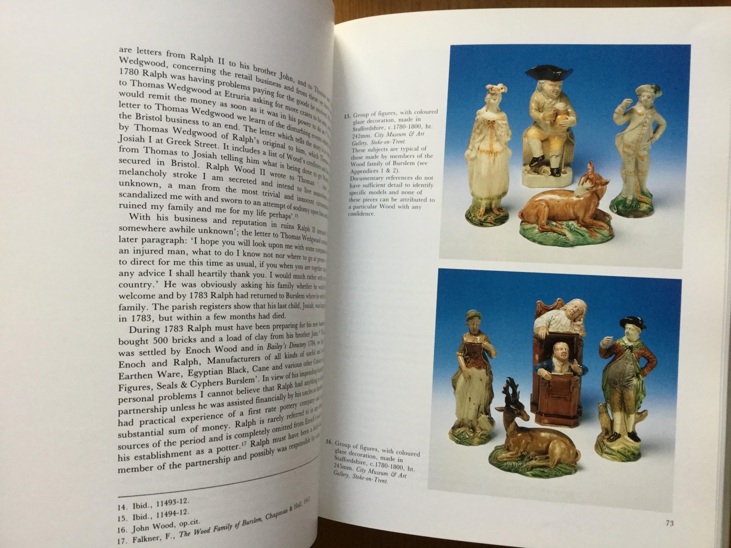 Halfpenny, Pat - English Earthenware Figures 1740-1840