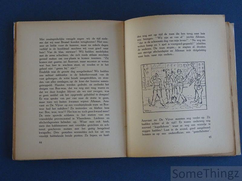 Marcel Ameye, Roger Frings. - Voorbije dagen... Momentopnamen uit de mobilisatie, den Blitzkrieg en het krijgsgevangenschap. 1940 in Novellen, gedichten, Vlaamsche schlagers.