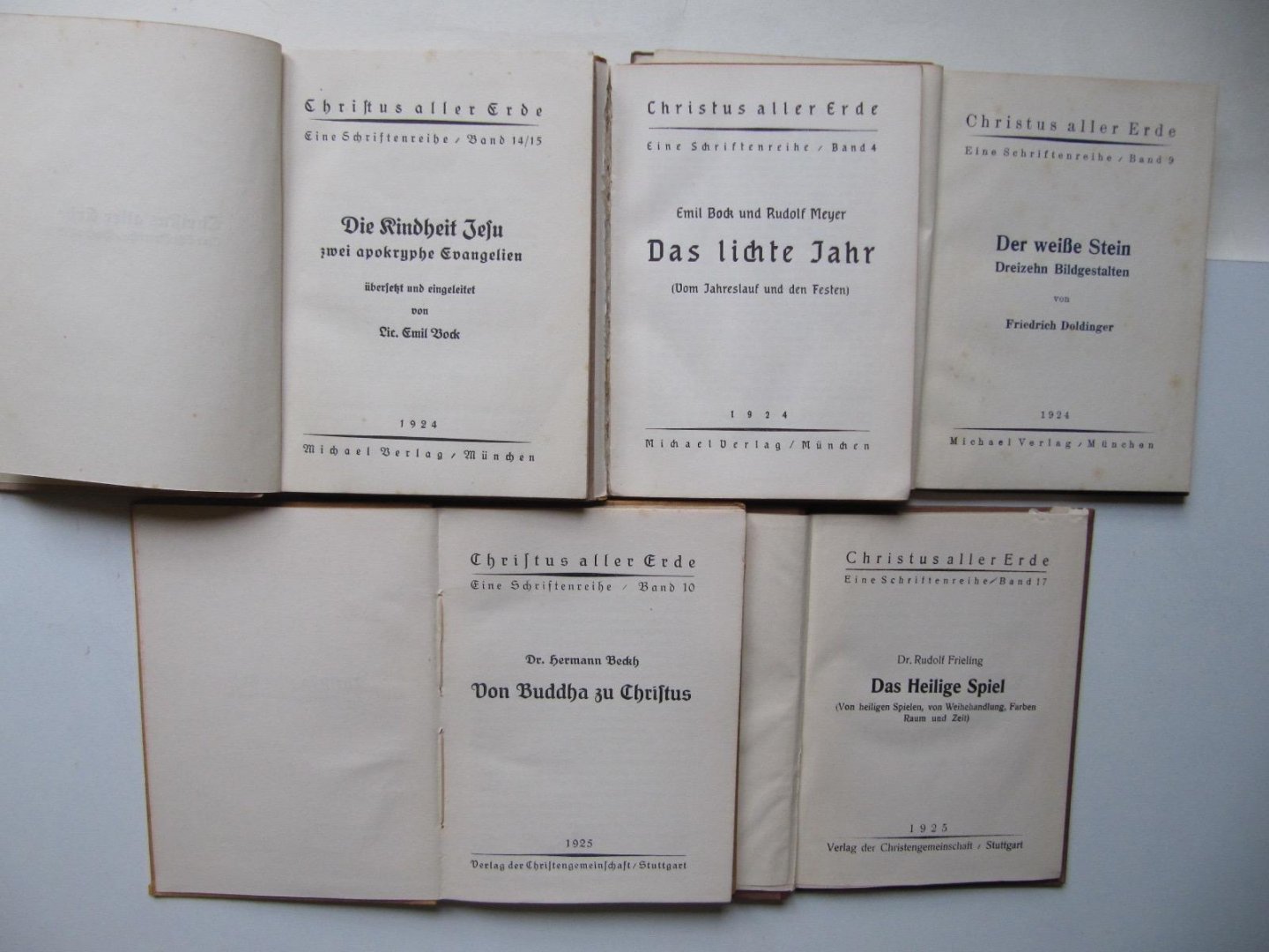 Emil Bock - Xristus aller Erde