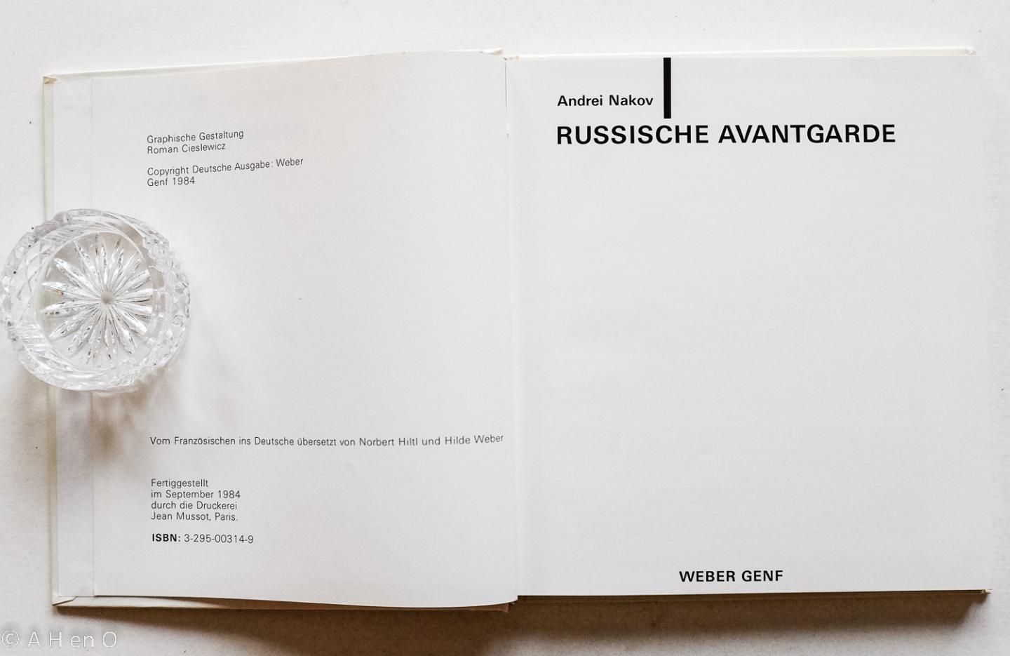 Nakov,  Andrej B. - Russische Avantgarde