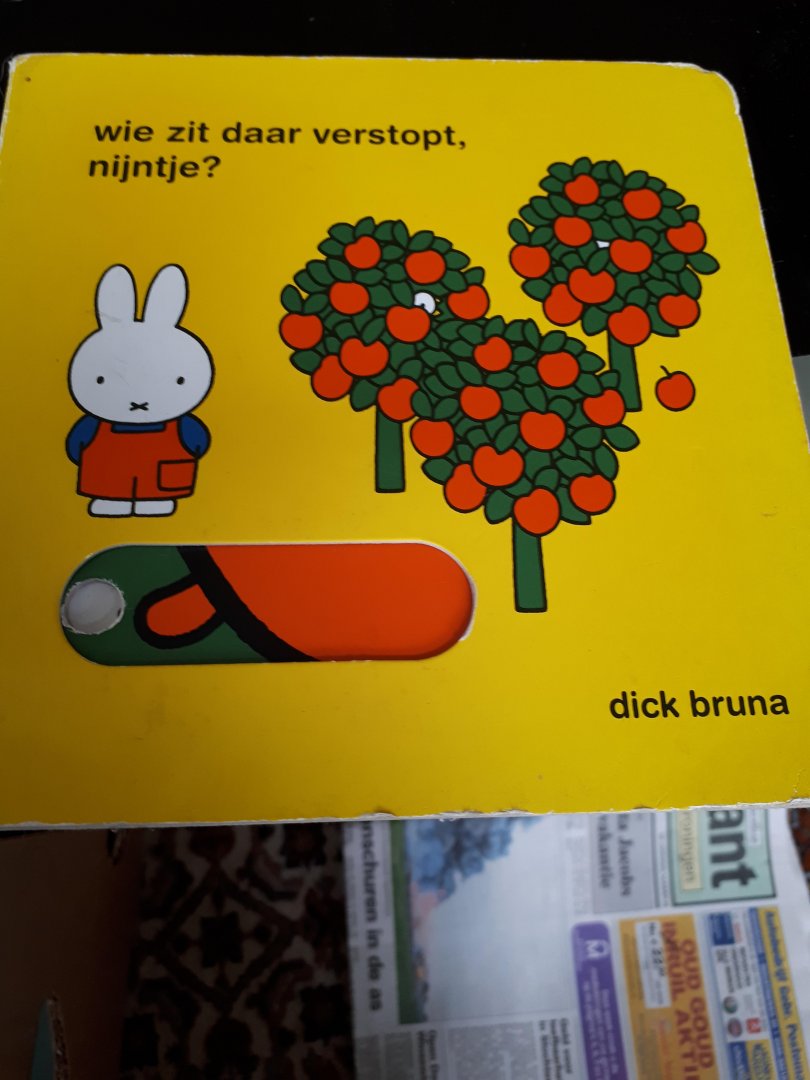 Bruna, Dick - Wie zit daar verstopt, nijntje?