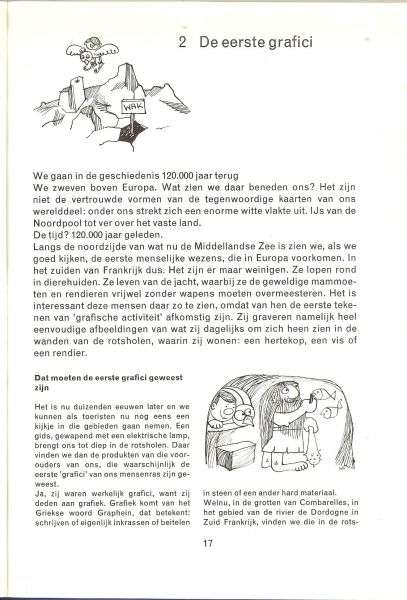 Pels .C  is de gids  .. Het reisverslag werd geillustreerd door Willem Zwaard  en de Layout  van G.J. van Asperen - Reizigers in Drukkersland