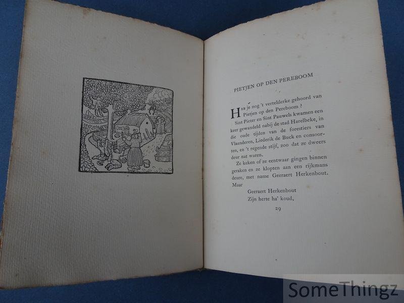 Gezelle, Guido - De Meyer, Maurits (edit.) en Verdickt, G. (ills.) - Vlaamsche volksvertelsels, opgeteekend door Guido Gezelle, voor 't eerst in boekvorm uitgegeven door Maurits De Meyer, met teekeningen van G. Verdickt.