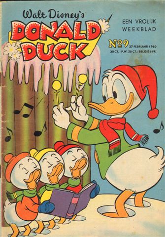 Disney, Walt - Donald Duck, Een Vrolijk Weekblad, No. 09,  27 februari 1960