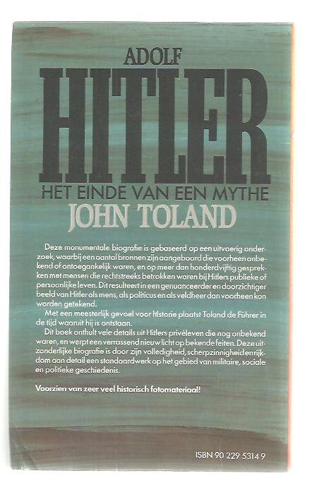 Toland, John - Adolf hitler het einde van een mythe