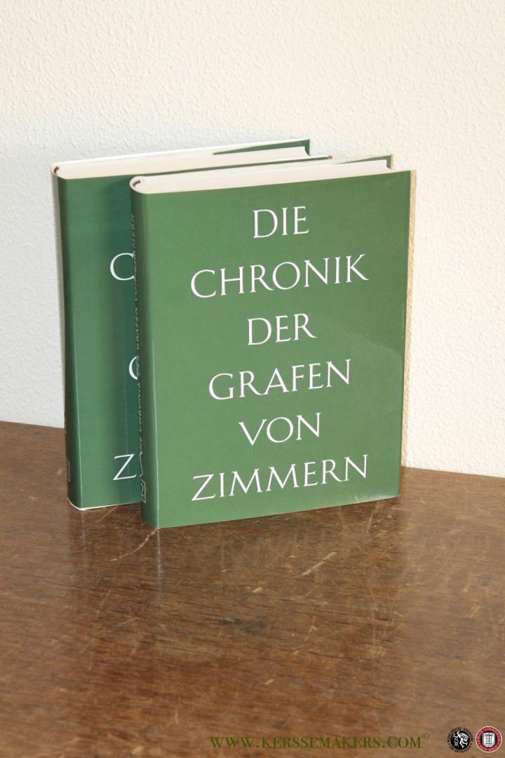 Decker-Hauff, Hansmartin / Seigel, Rudolf (Hrg.) - Die Chronik der Grafen von Zimmern. Handschriften 580 und 581 der Fürstlich Fürstenbergischen Hofbibliothek Donaueschingen. Band1 und 2 (von 3)