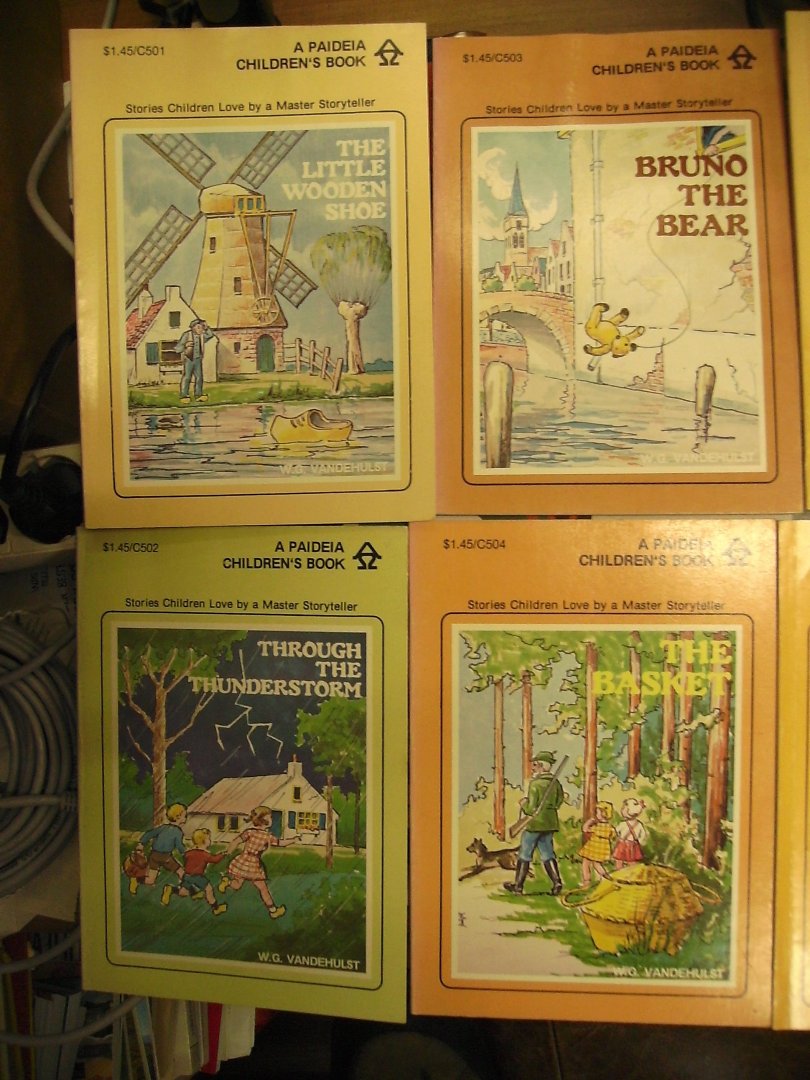 Hulst, W.G van de., tekeningen:W.G Van de Hulst jr. - Stories Children Love by a master Storyteller, 8 delen, zie bijzonderheden