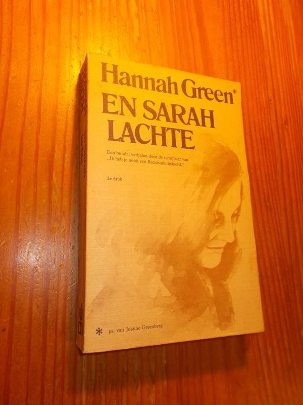 GREEN, HANNAH, - En Sarah lachte.