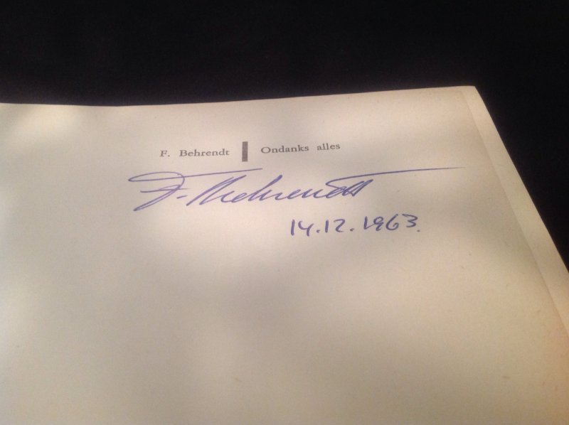 F.Behrendt - Ondanks alles
