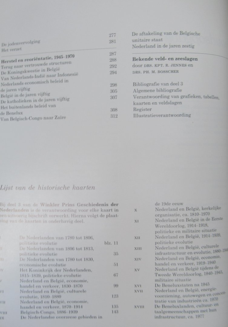  - Geschiedenis der Nederlanden 3 delen