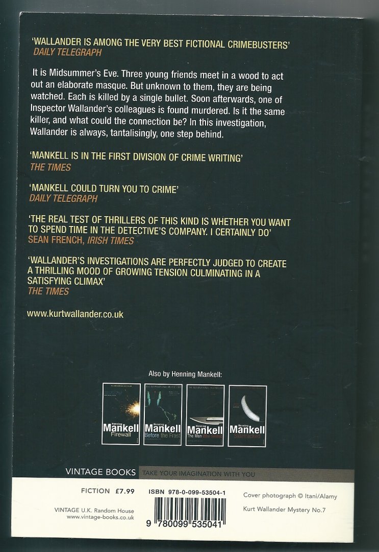 Mankell, Henning - One step behind