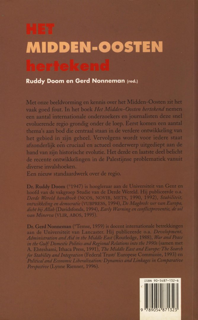 Doom Ruddy & Nonneman Gerd - Het Midden Oosten hertekend