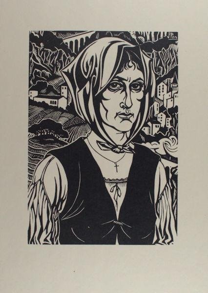 Mees, Fokko, Dirk Nijland, A. Derksen van Angeren, S. Moulijn e.a. - Vereeniging tot Bevordering der Grafische Kunst. 12 Prenten door leden der Vereeniging.