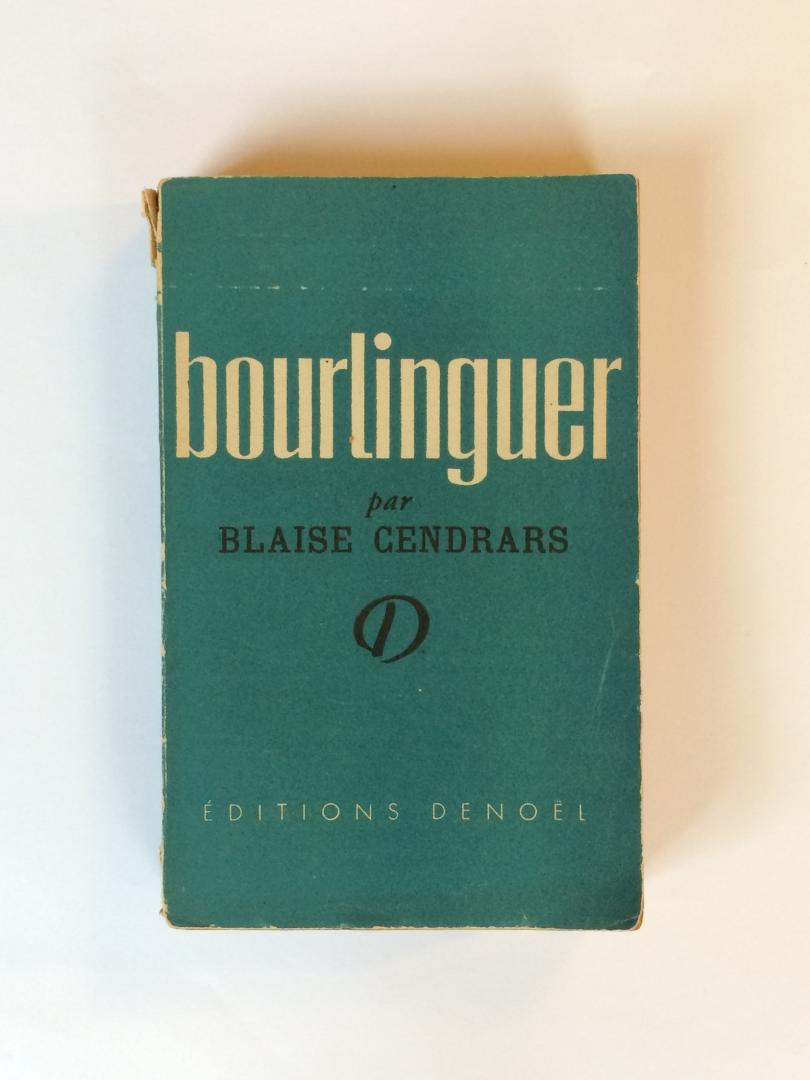 Cendrars, Blaise - Bourlinguer