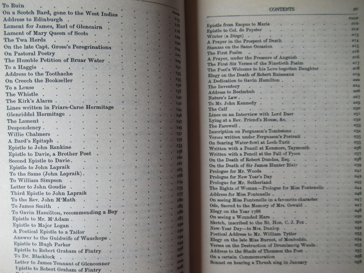 Burns, Robert - collected poems of Robert Burns