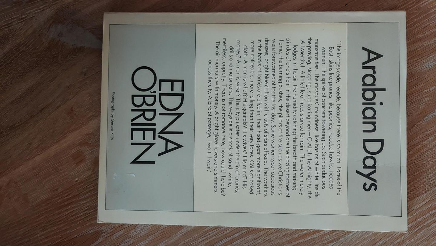 O'Brien, Edna - Klijn, Gerard (foto) - Arabian Days