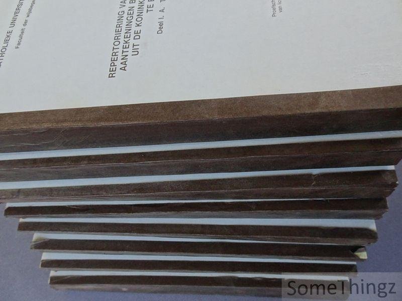 Thorisaen, Christel en Bettens, Walter / Prof. S. Top (promotor) - Repertoriering van en bibliografische aantekeningen bij vliegende bladen uit de Koninklijke Bibliotheek te Brussel. [13 delen.]