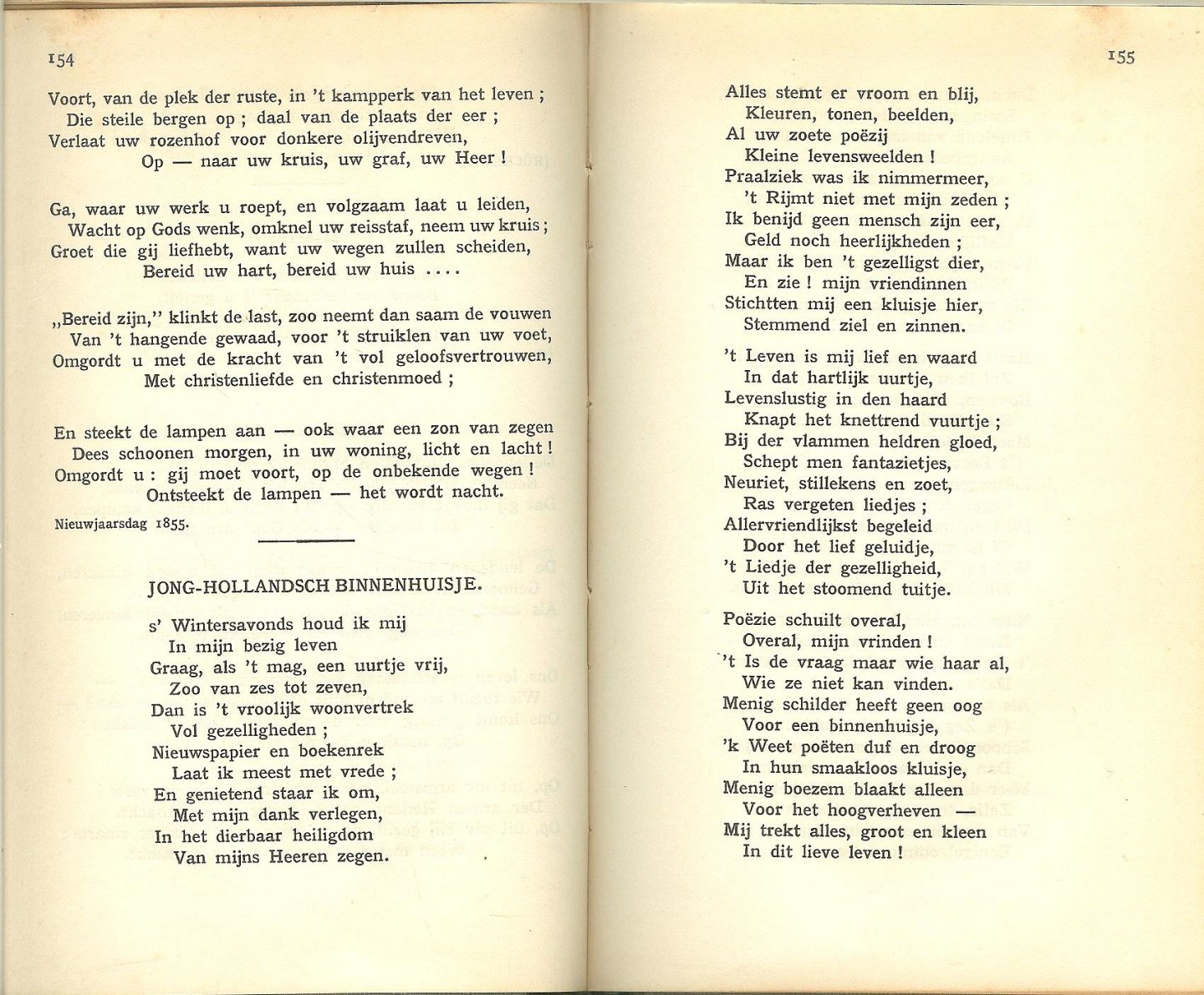 Genestet, P.A. de .. Onderleiding van L. Simons  en Wilm Klijn - Complete gedichten. Inleiding en aanteekeningen door H.L. Oort. Met twee portretten.