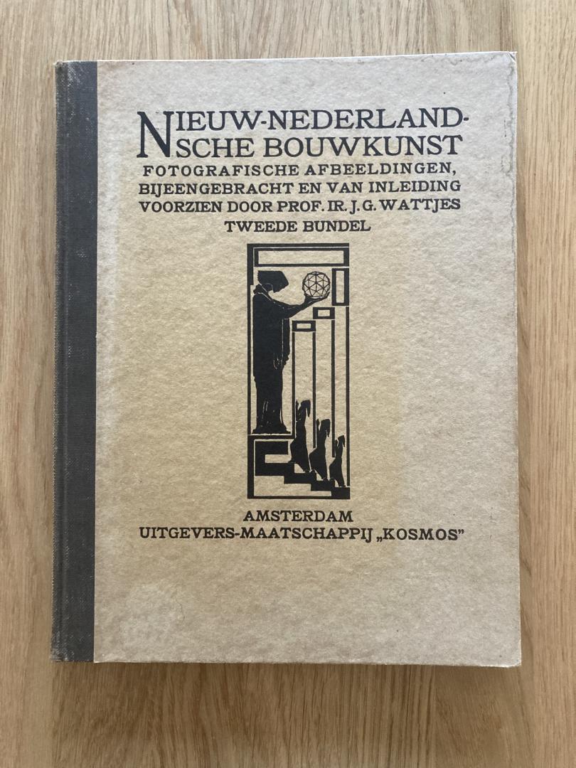 Wattjes, J.G. - Nieuw-Nederlandsche bouwkunst. Een verzameling van fotografische afbeeldingen van Nederlandsche moderne bouwwerken met plattegronden. Tweede bundel