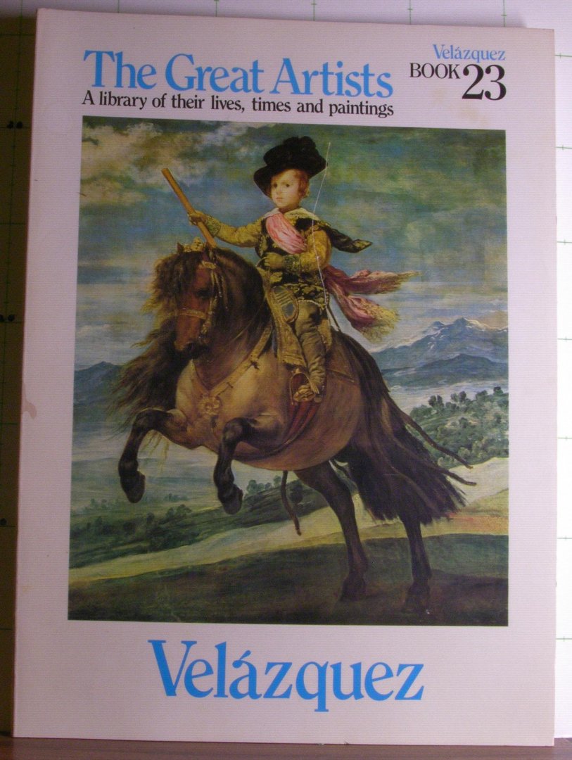 López Rey, José - the great artists - book 23 - Diego Velázquez 1599 - 1660