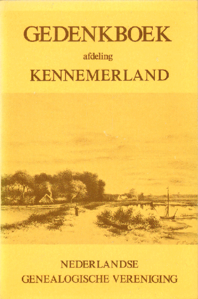 Goudriaan, D.F. e.a. - Gedenkboek 1948-1978 Nederlandse Genealogische Vereniging afdeling Kennemerland, 160 pag. paperback, goede staat, omslag geplastificeerd