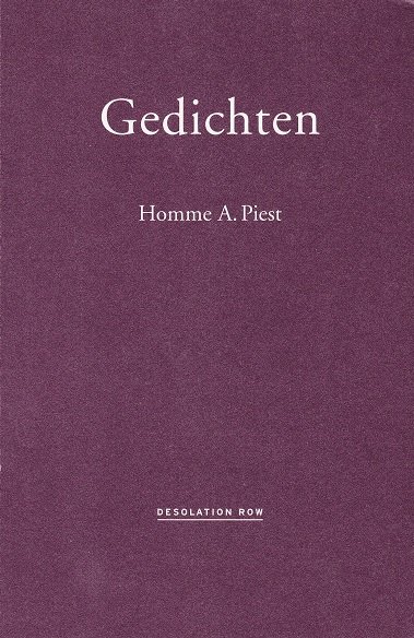 Piest, H.A. - Gedichten