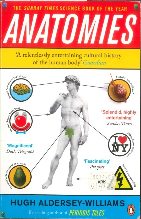 Aldersey-Williams, Hugh - Anatomies / The Human Body, Its Parts and The Stories They Tell