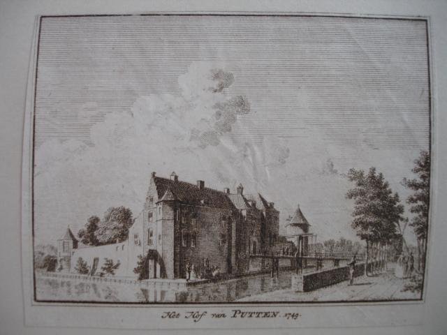 Geervliet. - Het Hof van Putten, 1749.