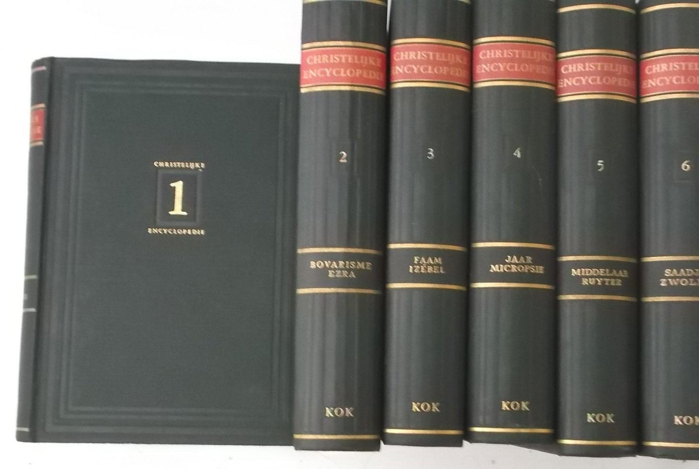 Grosheide,F.W.,  G.P. van Itterzon en I. Overduin - Christelijke Encyclopedie, 6 delen