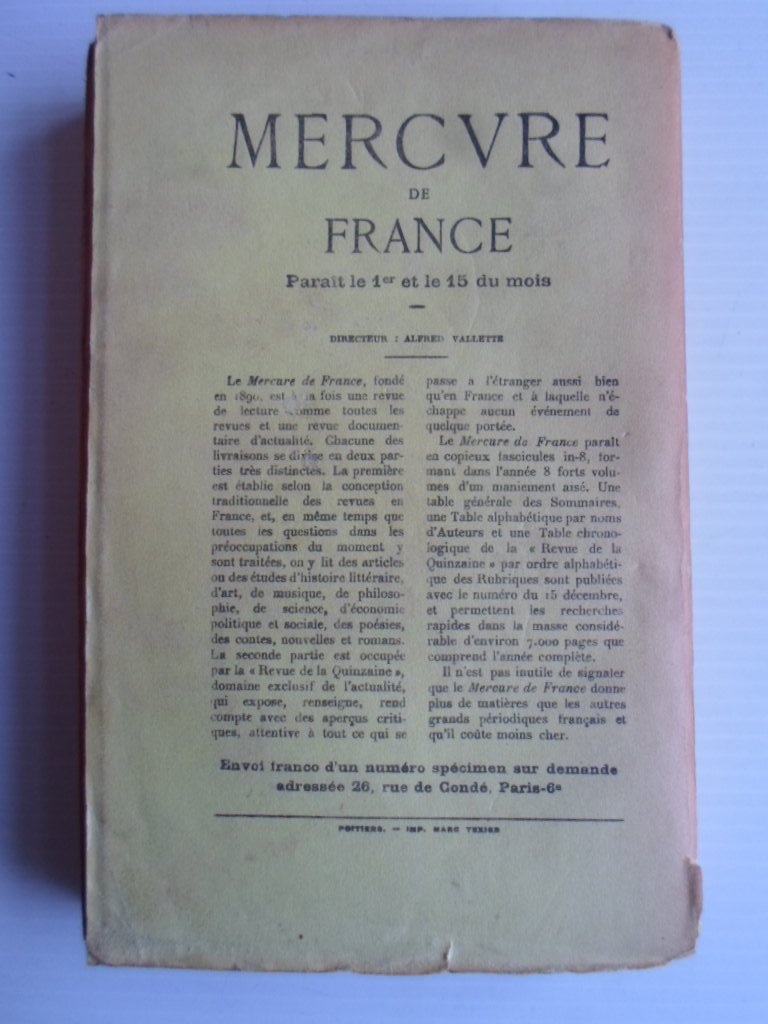 Léautaud, Paul - Passe-Temps