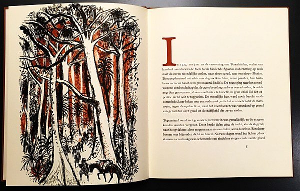 TERBORGH, F.C. - El gran cañon. (Met 6 tweekleurenlitho's van Jenny Dalenoord).