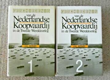 Bezemer, K.W.L. - deel 1 + 2 Geschiedenis  van de Nederlandse Koopvaardij in de tweede wereldoorlog.
