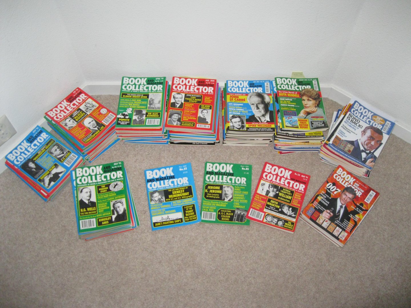 Various - Book and Magazine Collector, near complete set 1995-2005
