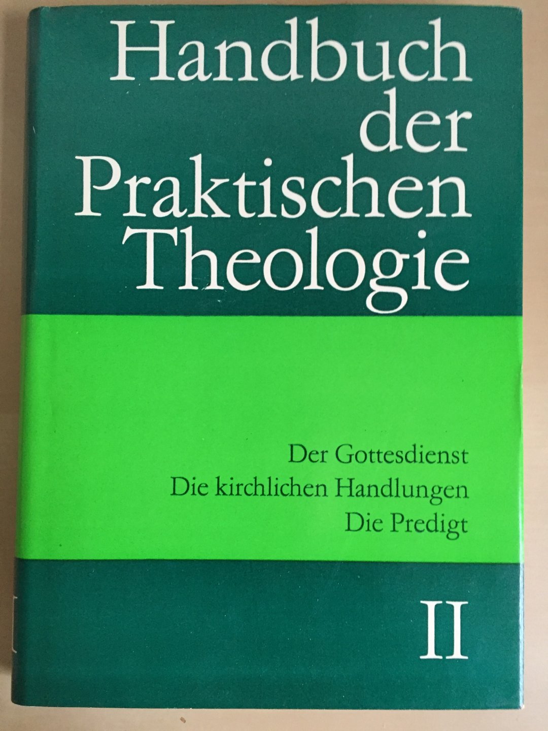 Jenssen & Sänger (red.) - Handbuch der Praktischen Theologie; Teil I, II und III