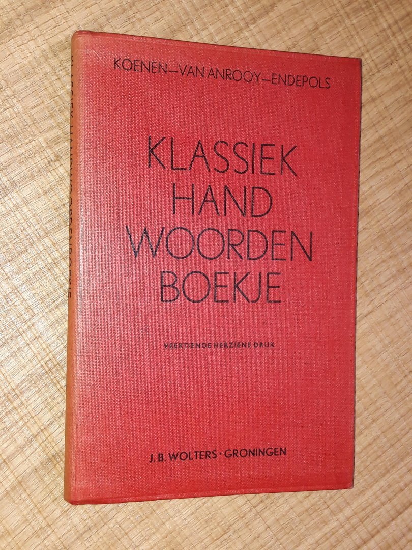 Koenen / Anrooy / Endepols - Klassiek Handwoordenboekje