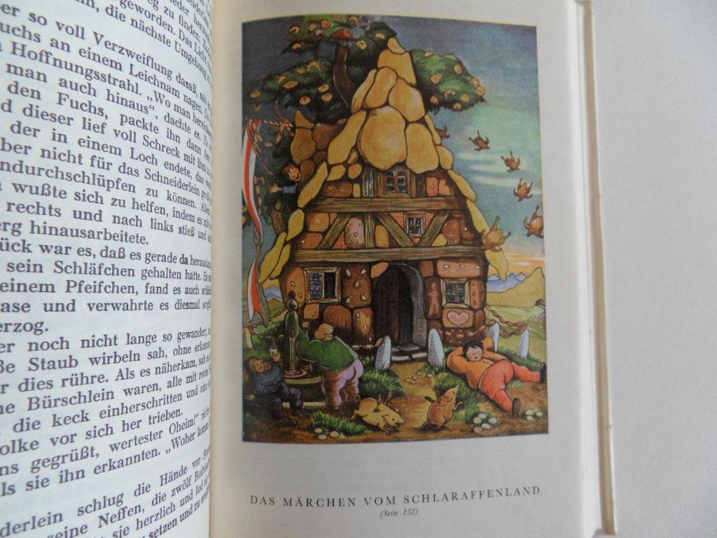 Grimm; Andersen; Bechstein; e.a. - Der goldene Märchenschatz. - Eine Auslese schöner alter Märchen. [ Met fraaie illustraties van Eva von Paszthory-Molineus ].