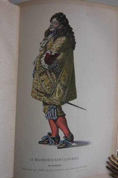 Molière. - Oeuvres complètes de Molière. Nouvelle édition. La seule complète en 2 volumes in-12.