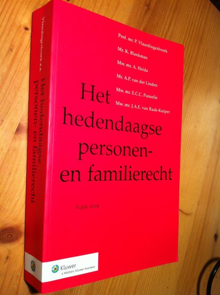 Vlaardingerbroek, P eva - Het hedendaagse personen- en familierecht
